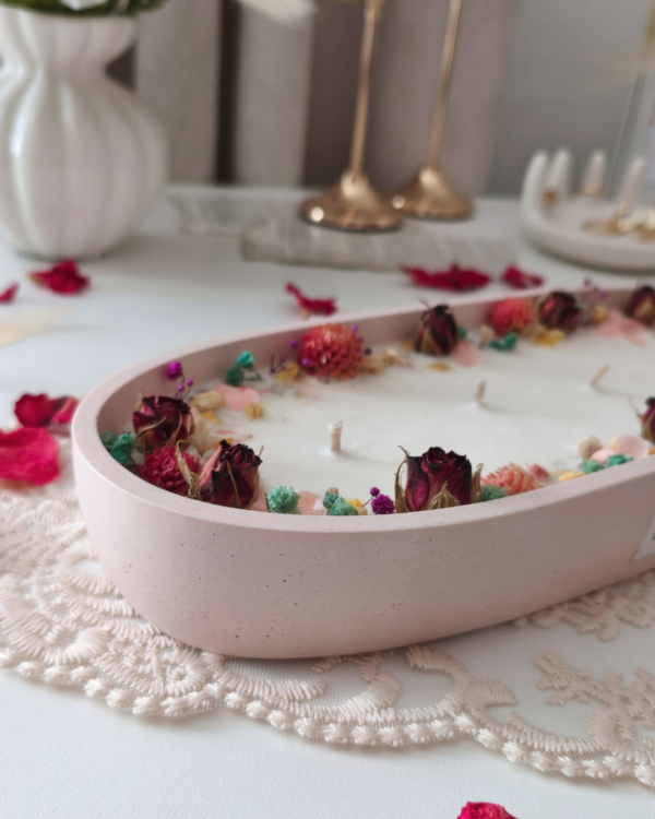 bloom velika dekorativna cvetna sveca ba home decor zrenjanin luksuzne svece