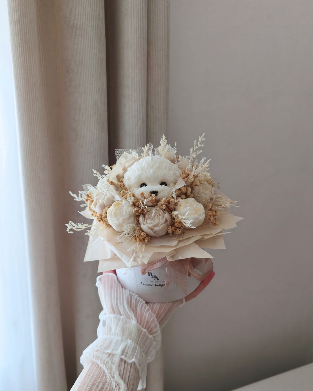 buket sa kucom leon ba decor zrenjanin mirisni buketi od sveca koji traju zauvek